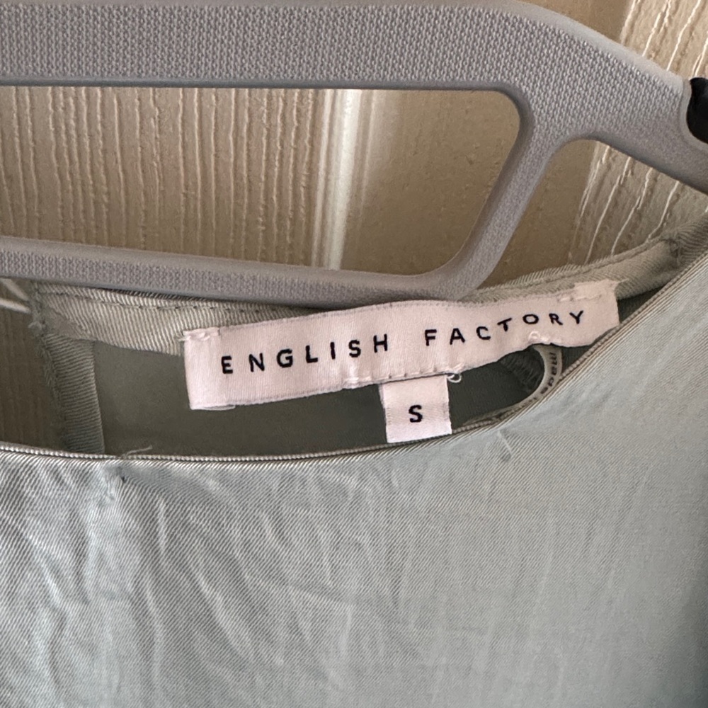 English Factory Soft Blue Blouse - Picture 2 of 5